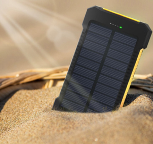 Compatible WithApple, Outdoor Solar Power Bank Battery ForIphone Charge